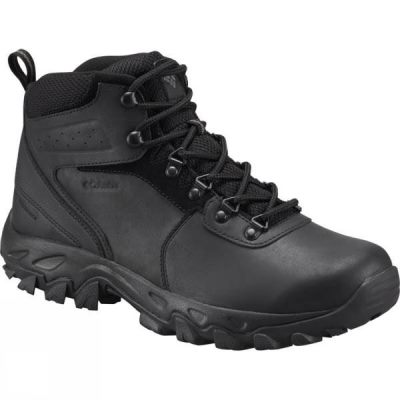 Botas Columbia Newton Ridge Plus II Waterproof Hombre Negras - Chile RIP708243